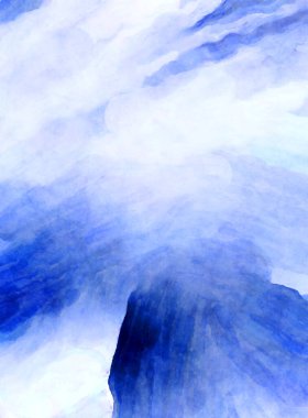 Soyut suluboya sanat eserleri. Fırça boyalı dijital resim. Renkli yaratıcı suluboya çizimi.