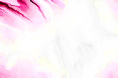 Soyut suluboya sanat eserleri. Fırça boyalı dijital resim. Renkli yaratıcı suluboya çizimi.