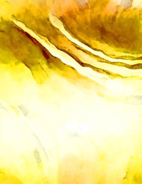 Soyut suluboya sanat eserleri. Fırça boyalı dijital resim. Renkli yaratıcı suluboya çizimi.