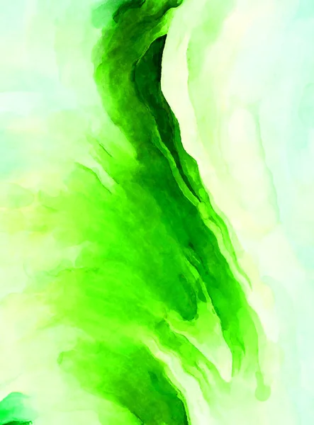 Expressive abstract watercolor artwork. Brush painted digital art painting. Colorful creative watercolor Illustration.