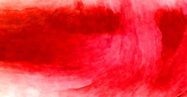 Soyut suluboya sanat eserleri. Fırça boyalı dijital resim. Renkli yaratıcı suluboya çizimi.