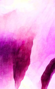 Soyut suluboya sanat eserleri. Fırça boyalı dijital resim. Renkli yaratıcı suluboya çizimi.