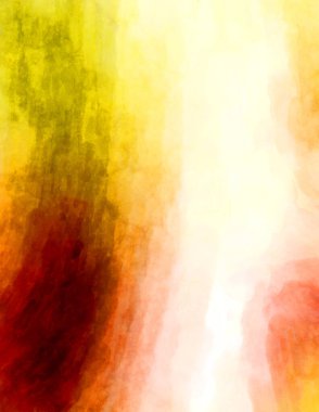 Soyut suluboya sanat eserleri. Fırça boyalı dijital resim. Renkli yaratıcı suluboya çizimi.