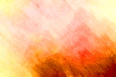 Soyut suluboya sanat eserleri. Fırça boyalı dijital resim. Renkli yaratıcı suluboya çizimi.