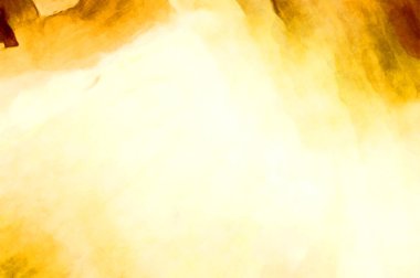 Soyut suluboya sanat eserleri. Fırça boyalı dijital resim. Renkli yaratıcı suluboya çizimi.