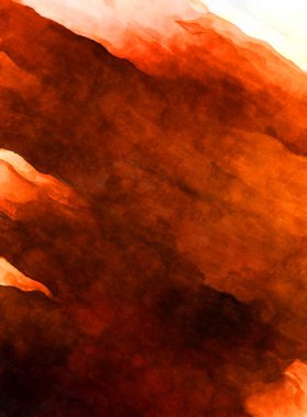 Soyut suluboya sanat eserleri. Fırça boyalı dijital resim. Renkli yaratıcı suluboya çizimi.