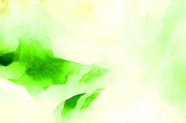 Soyut suluboya sanat eserleri. Fırça boyalı dijital resim. Renkli yaratıcı suluboya çizimi.