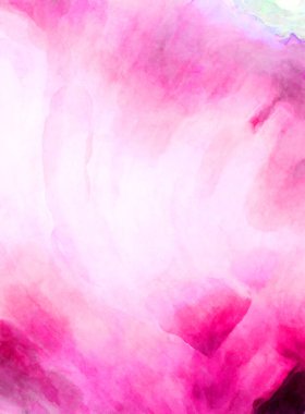 Soyut suluboya sanat eserleri. Fırça boyalı dijital resim. Renkli yaratıcı suluboya çizimi.