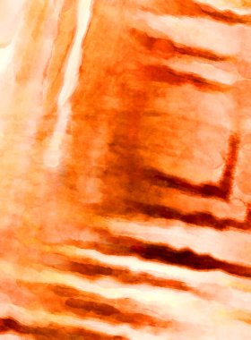 Soyut suluboya sanat eserleri. Fırça boyalı dijital resim. Renkli yaratıcı suluboya çizimi.