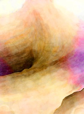 Soyut suluboya sanat eserleri. Fırça boyalı dijital resim. Renkli yaratıcı suluboya çizimi.