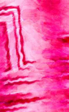 Soyut suluboya sanat eserleri. Fırça boyalı dijital resim. Renkli yaratıcı suluboya çizimi.