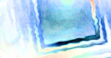 Soyut suluboya sanat eserleri. Fırça boyalı dijital resim. Renkli yaratıcı suluboya çizimi.