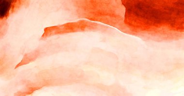 Soyut suluboya sanat eserleri. Fırça boyalı dijital resim. Renkli yaratıcı suluboya çizimi.