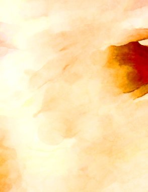 Soyut suluboya sanat eserleri. Fırça boyalı dijital resim. Renkli yaratıcı suluboya çizimi.