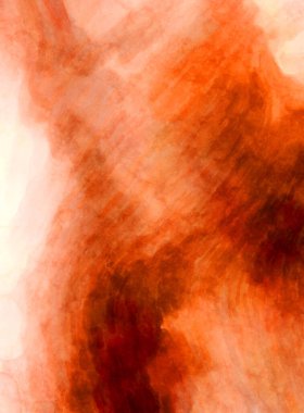 Soyut suluboya sanat eserleri. Fırça boyalı dijital resim. Renkli yaratıcı suluboya çizimi.