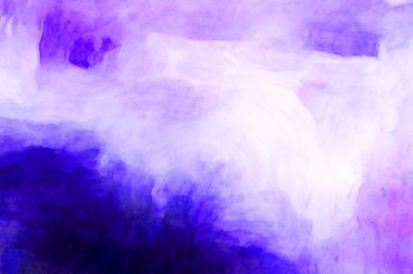 Soyut suluboya sanat eserleri. Fırça boyalı dijital resim. Renkli yaratıcı suluboya çizimi.