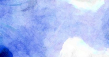 Soyut suluboya sanat eserleri. Fırça boyalı dijital resim. Renkli yaratıcı suluboya çizimi.