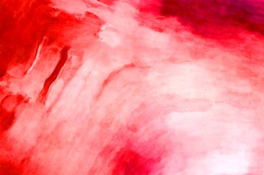 Soyut suluboya sanat eserleri. Fırça boyalı dijital resim. Renkli yaratıcı suluboya çizimi.