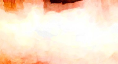 Soyut suluboya sanat eserleri. Fırça boyalı dijital resim. Renkli yaratıcı suluboya çizimi.