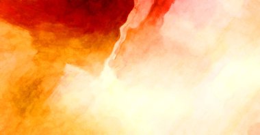 Soyut suluboya sanat eserleri. Fırça boyalı dijital resim. Renkli yaratıcı suluboya çizimi.