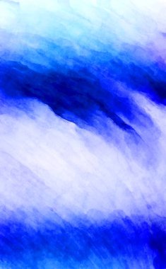 Soyut suluboya sanat eserleri. Fırça boyalı dijital resim. Renkli yaratıcı suluboya çizimi.