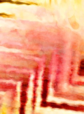 Soyut suluboya sanat eserleri. Fırça boyalı dijital resim. Renkli yaratıcı suluboya çizimi.