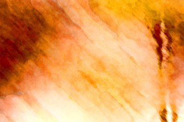 Soyut suluboya sanat eserleri. Fırça boyalı dijital resim. Renkli yaratıcı suluboya çizimi.