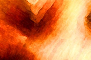 Soyut suluboya sanat eserleri. Fırça boyalı dijital resim. Renkli yaratıcı suluboya çizimi.