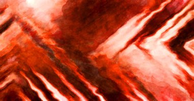 Soyut suluboya sanat eserleri. Fırça boyalı dijital resim. Renkli yaratıcı suluboya çizimi.