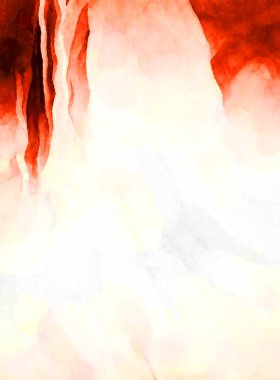 Soyut suluboya sanat eserleri. Fırça boyalı dijital resim. Renkli yaratıcı suluboya çizimi.