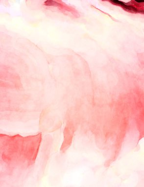 Soyut suluboya sanat eserleri. Fırça boyalı dijital resim. Renkli yaratıcı suluboya çizimi.