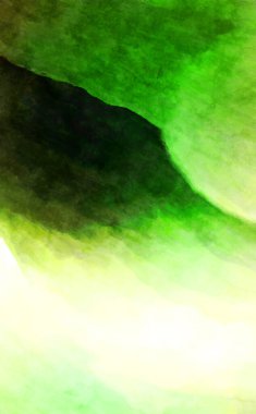 Soyut suluboya sanat eserleri. Fırça boyalı dijital resim. Renkli yaratıcı suluboya çizimi.