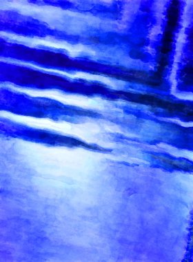 Soyut suluboya sanat eserleri. Fırça boyalı dijital resim. Renkli yaratıcı suluboya çizimi.