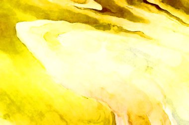 Soyut suluboya sanat eserleri. Fırça boyalı dijital resim. Renkli yaratıcı suluboya çizimi.