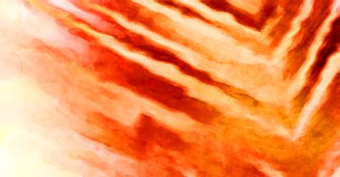 Soyut suluboya sanat eserleri. Fırça boyalı dijital resim. Renkli yaratıcı suluboya çizimi.