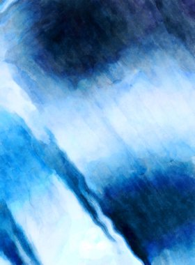 Soyut suluboya sanat eserleri. Fırça boyalı dijital resim. Renkli yaratıcı suluboya çizimi.