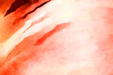 Soyut suluboya sanat eserleri. Fırça boyalı dijital resim. Renkli yaratıcı suluboya çizimi.