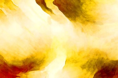 Soyut suluboya sanat eserleri. Fırça boyalı dijital resim. Renkli yaratıcı suluboya çizimi.