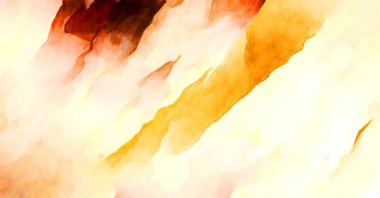 Soyut suluboya sanat eserleri. Fırça boyalı dijital resim. Renkli yaratıcı suluboya çizimi.