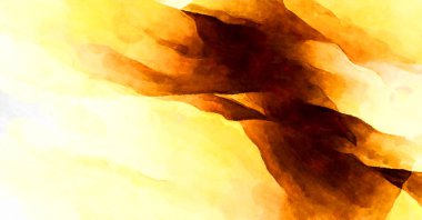 Soyut suluboya sanat eserleri. Fırça boyalı dijital resim. Renkli yaratıcı suluboya çizimi.