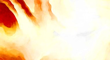 Soyut suluboya sanat eserleri. Fırça boyalı dijital resim. Renkli yaratıcı suluboya çizimi.