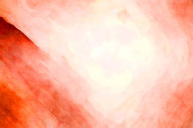 Soyut suluboya sanat eserleri. Fırça boyalı dijital resim. Renkli yaratıcı suluboya çizimi.