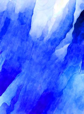 Soyut suluboya sanat eserleri. Fırça boyalı dijital resim. Renkli yaratıcı suluboya çizimi.