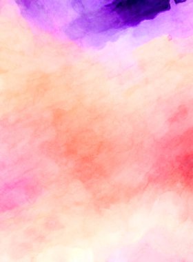 Soyut suluboya sanat eserleri. Fırça boyalı dijital resim. Renkli yaratıcı suluboya çizimi.