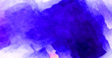 Soyut suluboya sanat eserleri. Fırça boyalı dijital resim. Renkli yaratıcı suluboya çizimi.