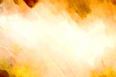 Soyut suluboya sanat eserleri. Fırça boyalı dijital resim. Renkli yaratıcı suluboya çizimi.