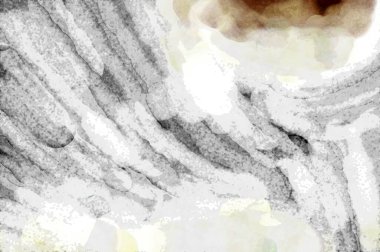 Soyut suluboya sanat eserleri. Fırça boyalı dijital resim. Renkli yaratıcı suluboya çizimi.