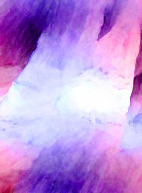 Soyut suluboya sanat eserleri. Fırça boyalı dijital resim. Renkli yaratıcı suluboya çizimi.