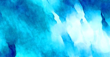 Soyut suluboya sanat eserleri. Fırça boyalı dijital resim. Renkli yaratıcı suluboya çizimi.