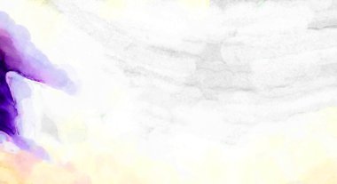 Soyut suluboya sanat eserleri. Fırça boyalı dijital resim. Renkli yaratıcı suluboya çizimi.